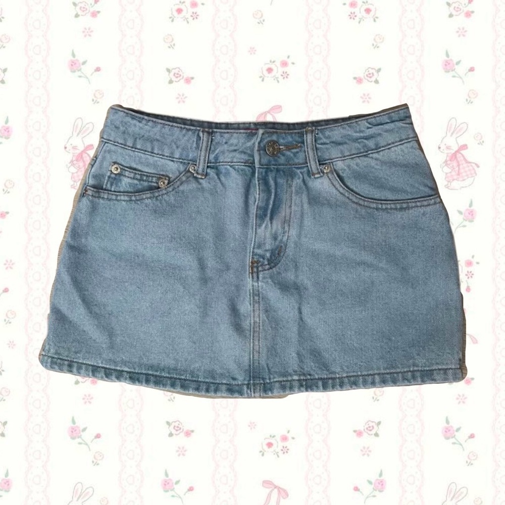 [SOLD] Edikted Chiara Denim Skirt BNWT
